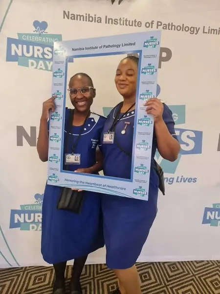 PMT nurses celebrating Nurses Day.